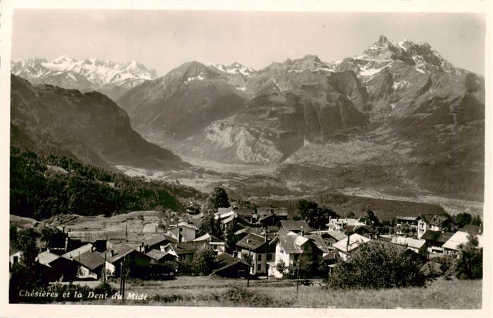 Chesieres VD et la Dent du Midi