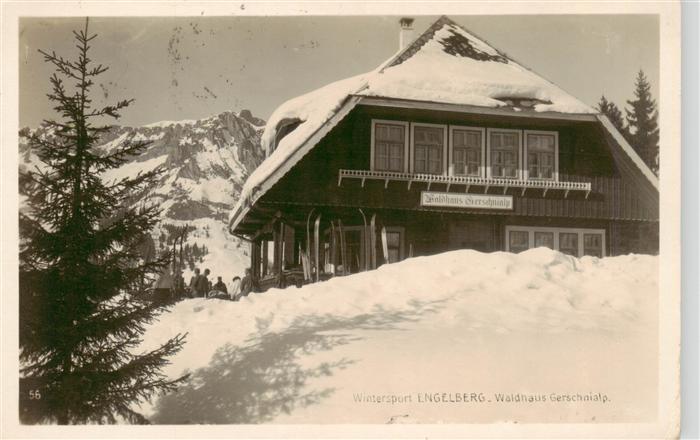 Engelberg  OW Waldhaus Gerschnialp