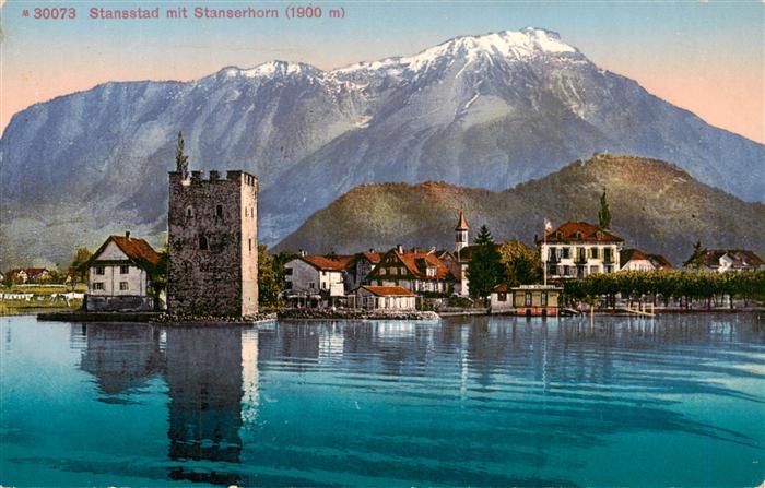 Stansstad mit Stanserhorn