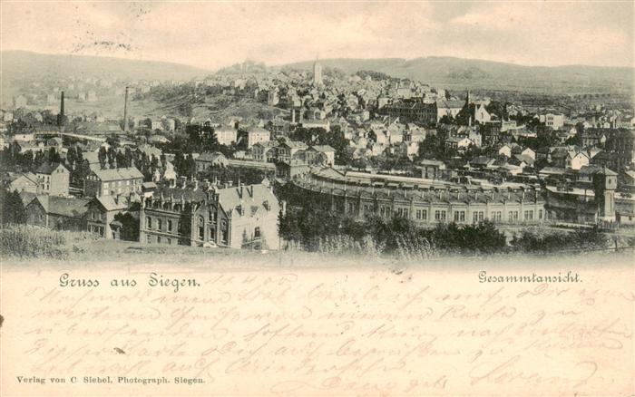 Siegen  Westfalen Panorama