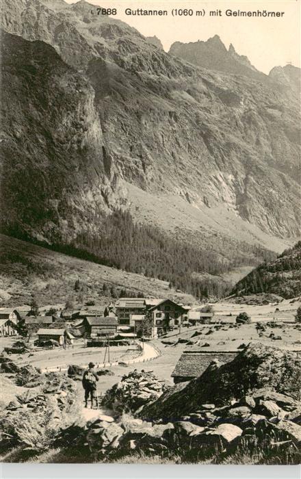 Guttannen BE mit Gelmenhoerner