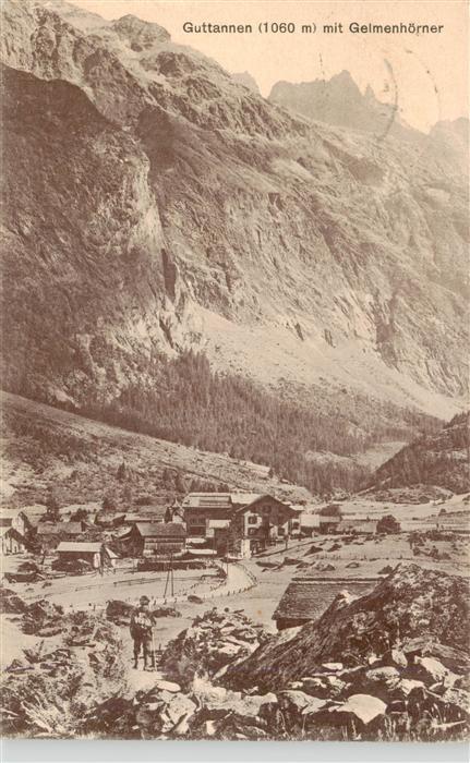 Guttannen BE mit Gelmenhoerner