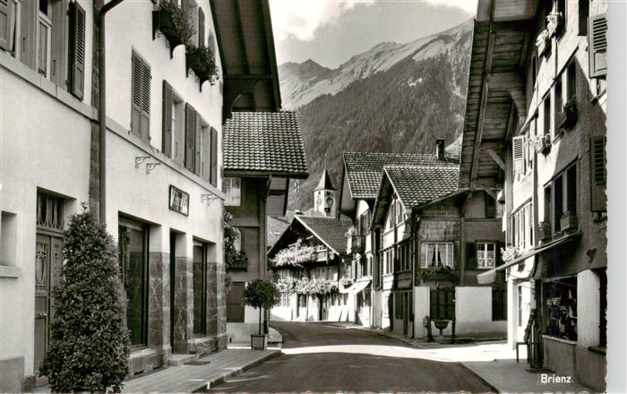 Brienz Brienzersee BE Dorfpartie
