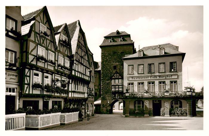 Linz Rhein Burgplatz Restaurant Cafe Burghof