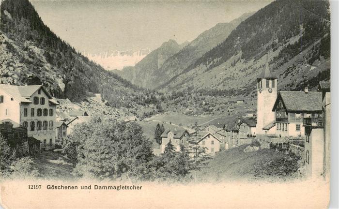Goeschenen Goeschenen UR und Dammagletscher
