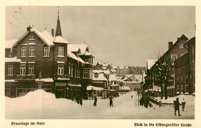 Braunlage Harz Elbingeroeder Strasse