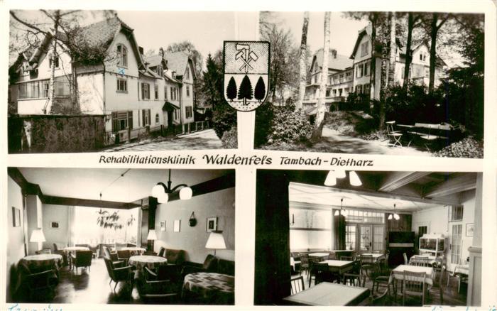 Tambach-Dietharz Rehaklinik Waldenfels Park Gastraeume