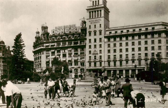 Barcelona Cataluna ES Plaza Cataluna