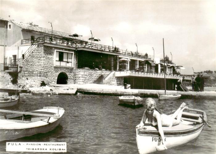 Pula Pola Croatia Pension Restaurant Pribarska Kolibar