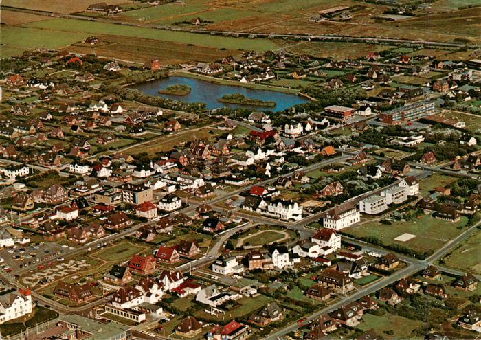 Wenningstedt Sylt Fliegeraufnahme