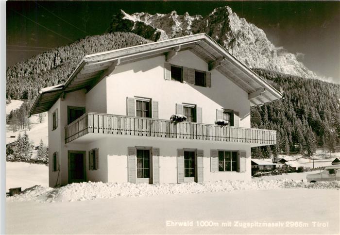 Ehrwald Tirol AT Gaestehaus Spielmann