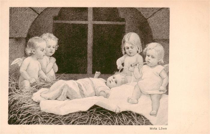 Kinder Child Enfants Engel Baby Meta Loewe