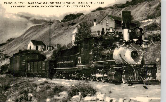 Eisenbahn Railway Chemin de Fer Colorado Southern 71