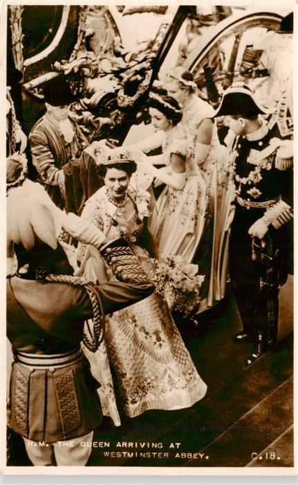 Queen Elisabeth Westminster Abbey