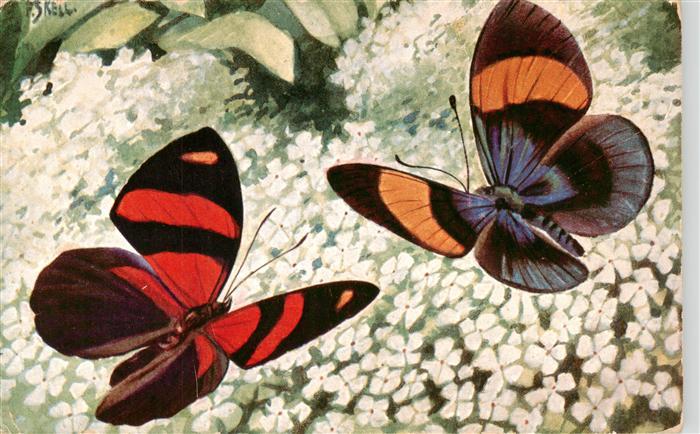 Schmetterlinge Serie 624