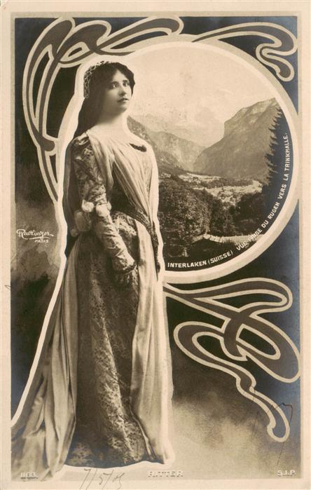 Foto Reutlinger Paris 1183 Frau Ritter Suisse
