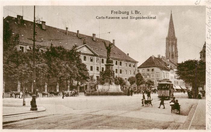 FREIBURG Breisgau BW Carls-Kaserne Siegesdenkmal