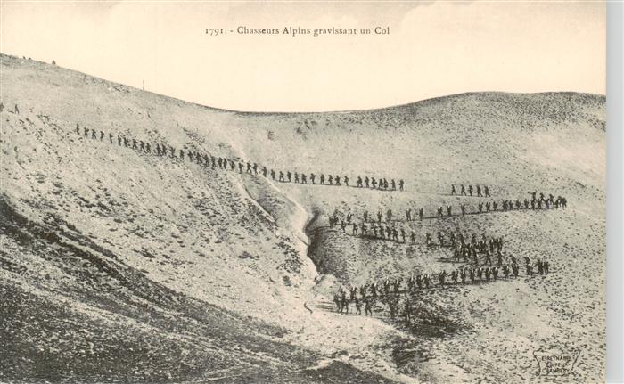 Gebirgsjaeger Chasseur Alpins Mountaineers 1791