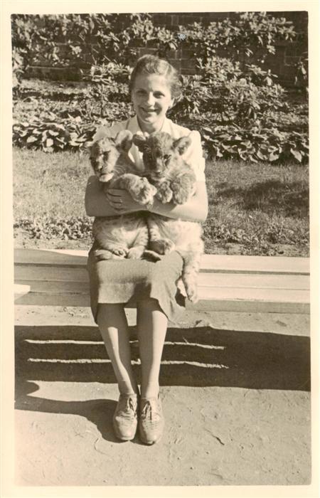 Zoo Gardin Zoologique-- Leipzig Loewen
