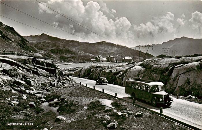 Postbus Omnibus Gotthard Pass