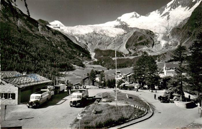 Postauto Parkplatz 19596 Saas-Fee 1790 m Schweiz