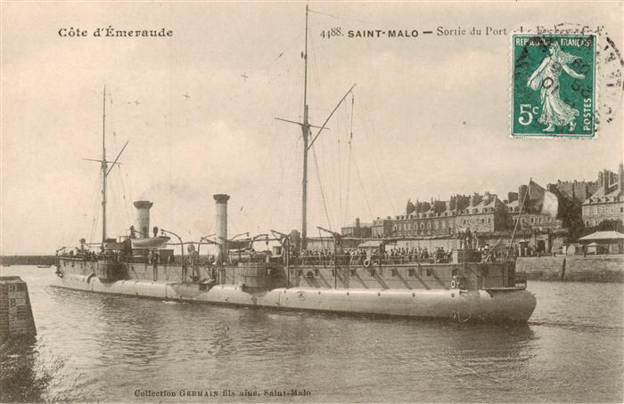 Marine Warships France Cote d'emeraude 4488 Saint-Malo