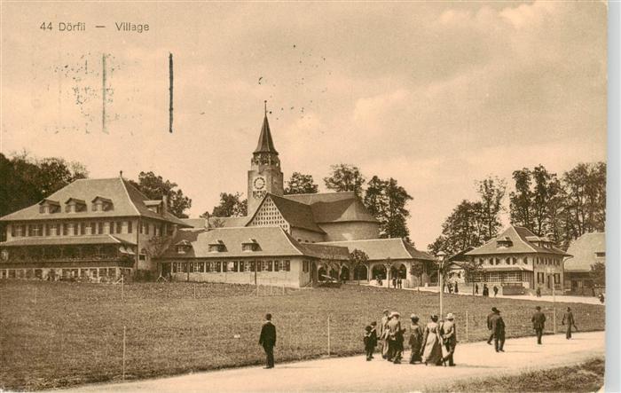 Landes-Ausstellung Landesausstellung Bern 1914 44 Doerfli Village