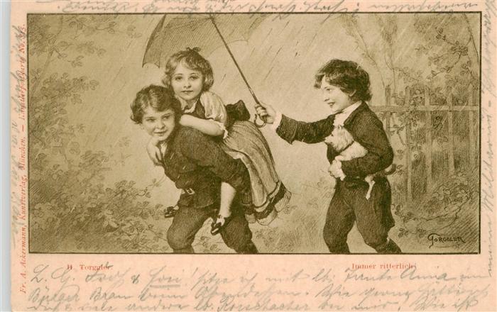 Torggler Hermann Kinder Regenschirm Immer Ritterlich