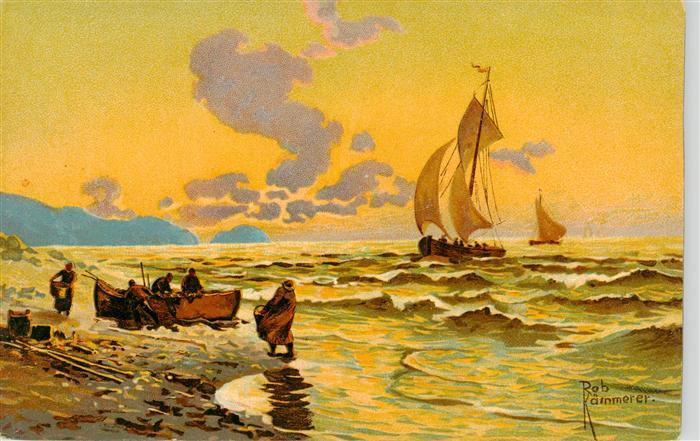 Kaemmerer Robert Segelboote Meer Strand