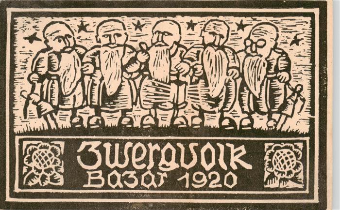 Zwerge Dwarfs Nains-- Bazar Kleinkinderschultag