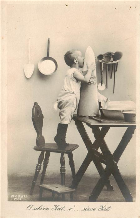 Foto WKB Nr. 2162 Kind Zucker Küche
