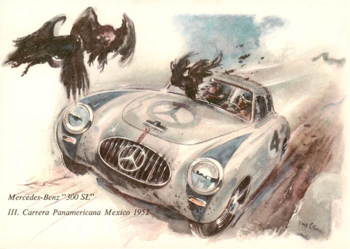 Mercedes-Benz 300 SL Carrera Panamerica Mexico