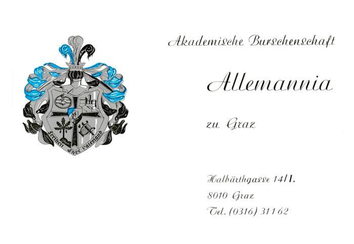 Studentika Akademische Burschenschaft Allemannia Graz