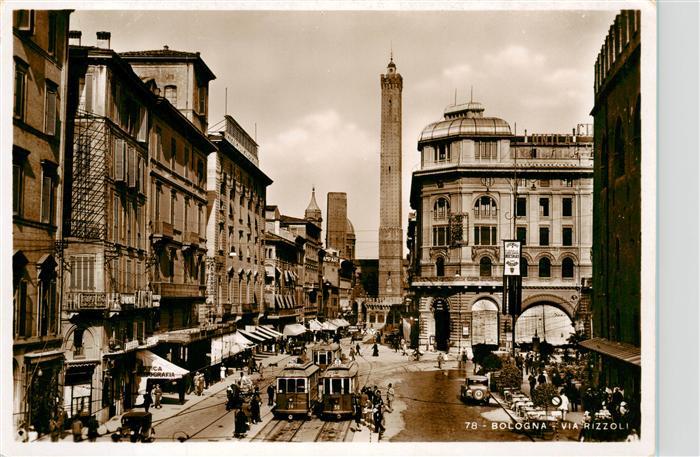 Strassenbahn Tramway-- Rizzoli Bologna