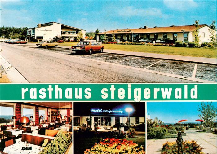 Autobahn Autostrada Autoroute Rasthaus Steigerwald Eingartensgreuth