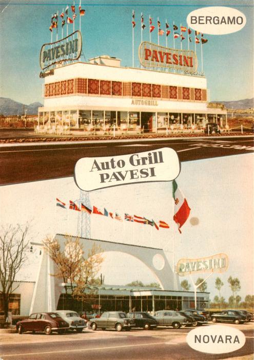 Autobahn Autostrada Autoroute Highway Auto Grill Pavesi Bergamo