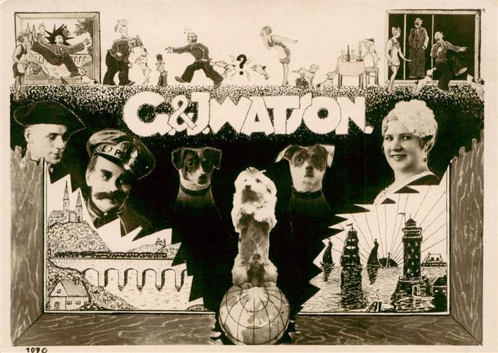 Collagekarte Kollage C&Jwatson Weihnachten