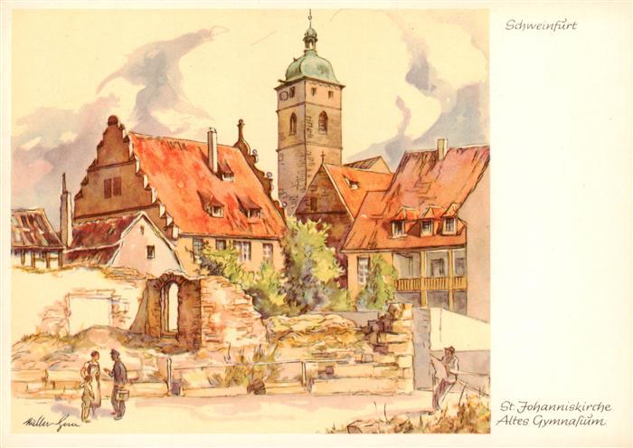 Kirschenkarte St Johann Gymnasium Schweinfurt