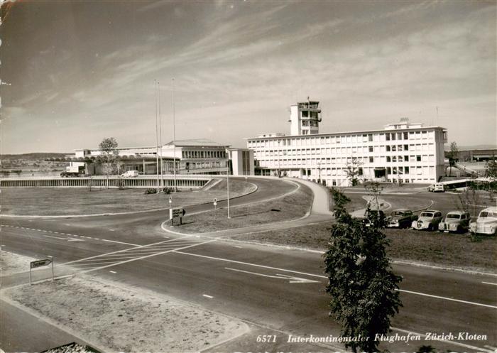 Flughafen Airport Aeroporto International Zuerich Kloten