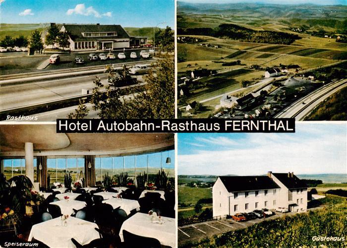 Autobahn Autostrada Autoroute Koeln Frankfurt Rasthaus Fernthal