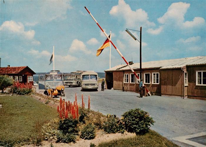 Autobahn Autostrada Autoroute Highway Raststaette Toepem am Zonengrenzenuebergan
