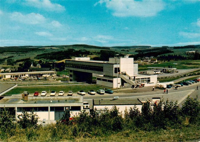 Autobahn Autostrada Autoroute Highway Raststaette Frankenwald Rudolphstein