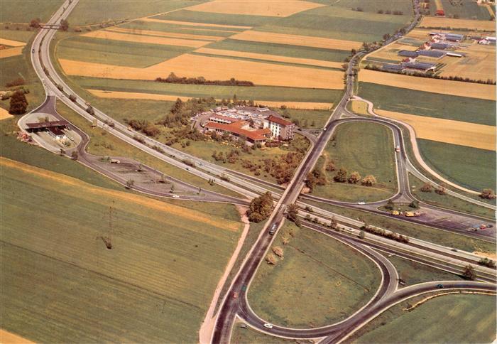 Autobahn Autostrada Autoroute Highway Rasthaus Kassel Lohfelden