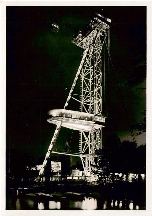 Landesausstellung Zuerich 1939 Schwebebahn