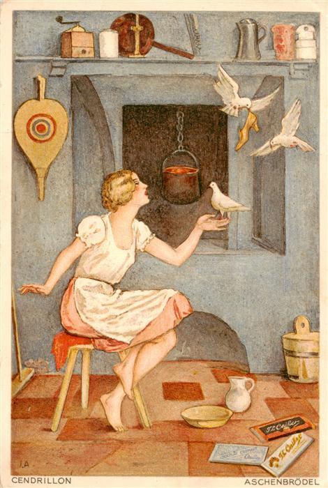 Maerchen Sagen Fairy Tale Conte-- Cendrillon Aschenbroedel Chokolade
