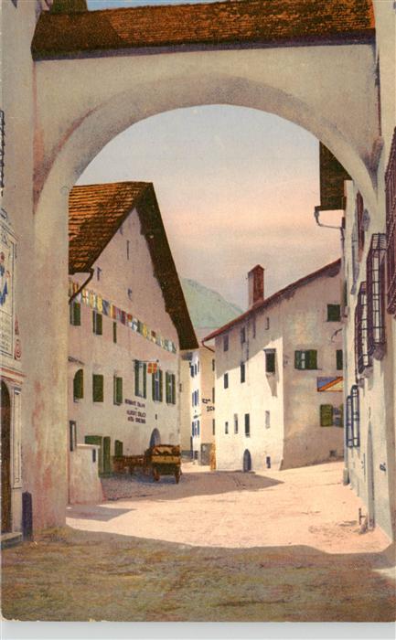 Zuoz GR Alter Torbogen