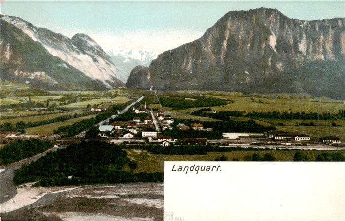 Landquart GR Panorama Alpen