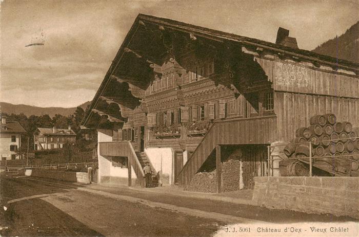 Chateau-d Oex VD Vieux châlet