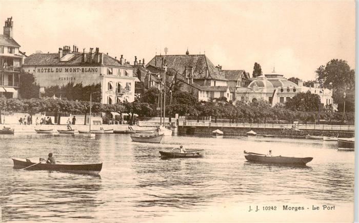 MORGES VD Le Port Lac Léman