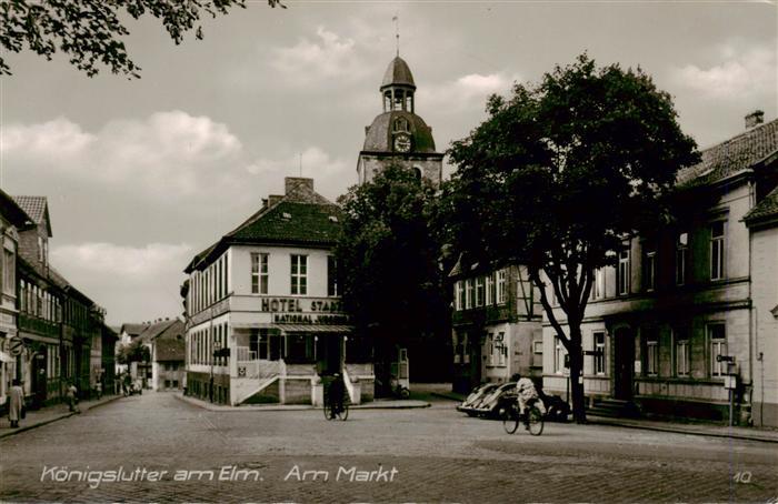 Koenigslutter Elm Partie am Markt